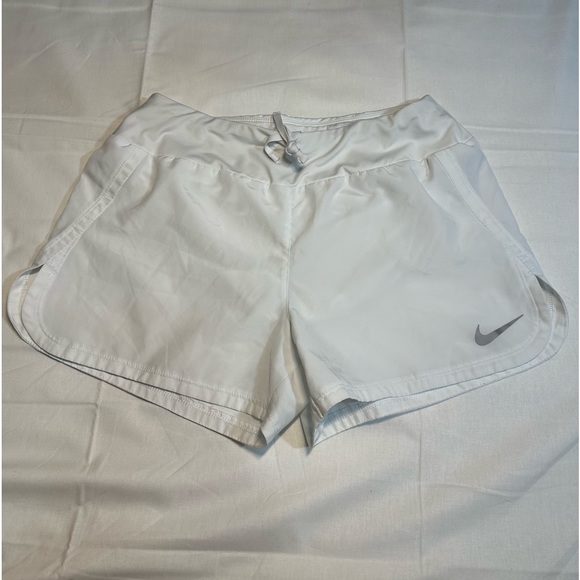 Nike Shorts Womens Nike Dri-Fit White Shorts - Picture 1 of 6